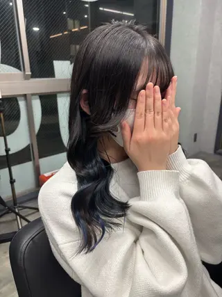 セミロング 山田 諭のヘアスタイル