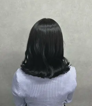 ミディアム BUBBLES久米川店【バブルス】所属・i 🐈⬛🫧のヘアスタイル