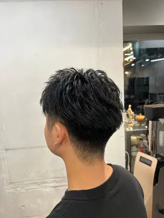 ショート メンズ stance所属・山梨 慶斗のヘアスタイル