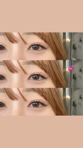 マツエク・マツパ Milobyk!ng MITSUKIのマツエク・マツパデザイン