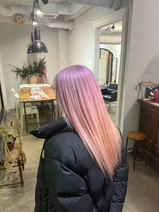 カラー 北條 太基のヘアスタイル