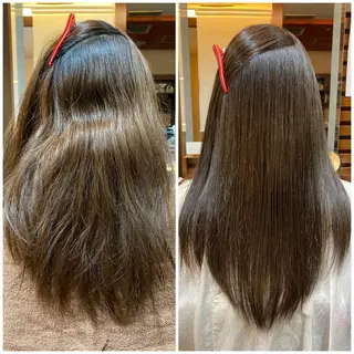 ロング 韓国レイヤー/ 顔周り💕田中将吾のヘアスタイル