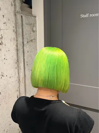 カラー ハイトーン／ボブ RIN🌐のヘアスタイル