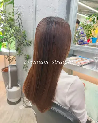 セミロング 乾かすだけでまとまる /髪質改善西村涼太のヘアスタイル