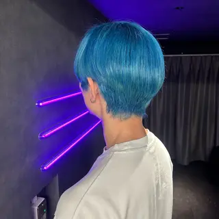 ショート カラー メンズ 💗モテガーリー💗 rumi♡のヘアスタイル