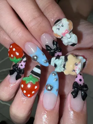 ネイル 👽個性派ネイル🎀 komachiのマツエク・マツパデザイン