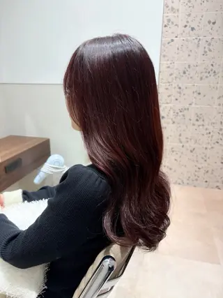 ロング カラー SALOWIN京都河原町suite店所属・うる艶カラー／ 髪質改善／arisaのヘアスタイル