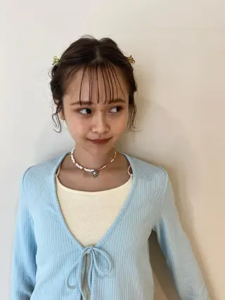 ミディアム ヘアアレンジ roka所属・当日予約大歓迎💗 依田瑞希のヘアスタイル