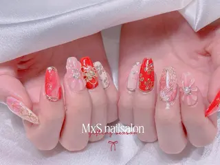 ネイル MxS Nail(長さだし/フィルイン/マグネット/韓国ネイル/ワンホンネイル/ワンカラー)所属・MxS リィリィのネイルデザイン