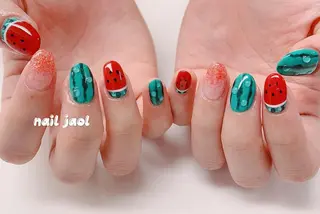 ミディアム nail jaol池袋店所属・ネイルJaol 池袋のネイルデザイン
