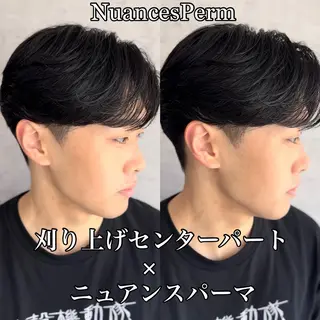 ショート カラー パーマ メンズ Men's Eir Kodamaのヘアスタイル