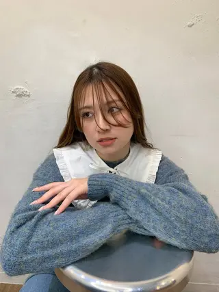 ロング カラー ‎🤍 SAKURA‎🤍のヘアスタイル