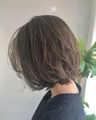 ミディアム カラー ☕️ベージュカラー 内藤光哉☕️のヘアスタイル