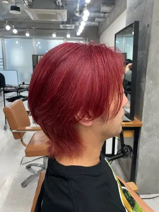 カラー メンズ メンズモテパーマ💙 fuwaのヘアスタイル