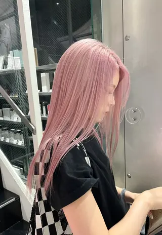 ロング カラー ayano/天神 ハイトーン/ブリーチのヘアスタイル