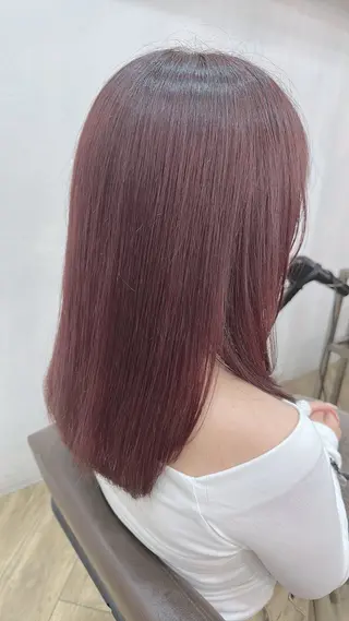 セミロング 🎀ITSUKI暖色 カラー/レイヤー🎀のヘアスタイル