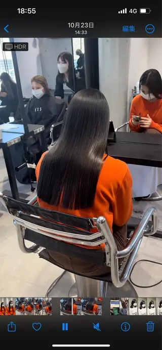 ロング カラー レイヤー/透明感 カラー🌿KANTAのヘアスタイル