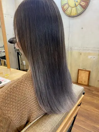 ロング 千 田のヘアスタイル