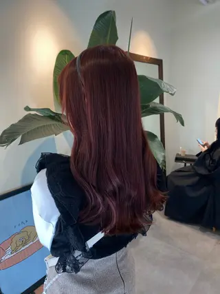 ロング カラー roka所属・当日予約大歓迎💗 依田瑞希のヘアスタイル