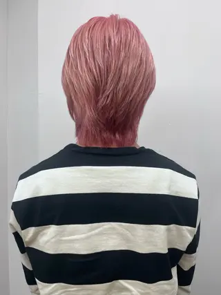 カラー メンズ 遠藤 乙夏のヘアスタイル