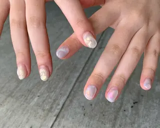 ネイル YUKIMO🍎名駅 /ニュアンスのネイルデザイン