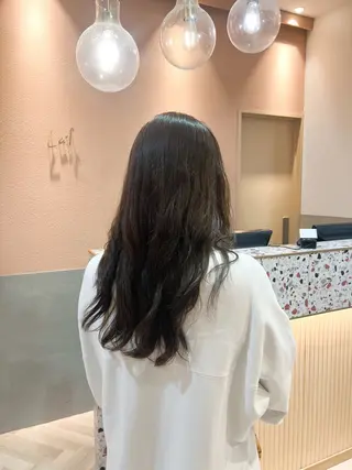 ロング カラー 艶カラー/透明感 /ヒグチアオイのヘアスタイル