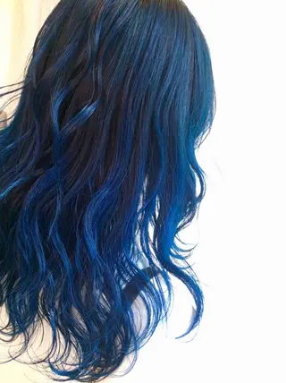 セミロング カラー 加藤 直樹のヘアスタイル