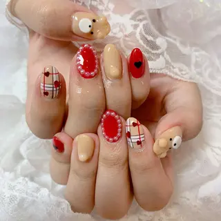 ネイル La neige* yuki 🥯🍑のネイルデザイン