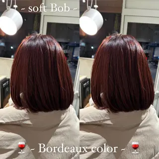 ショート カラー 艶髪カラー/透明感 美髪/白髪/ﾑﾅｶﾀのヘアスタイル