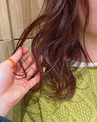 セミロング カラー パーマ指名No1 /namiのヘアスタイル