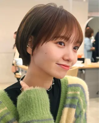 ショート 似合わせのプロ🌿 ショート/銀座/れんのヘアスタイル