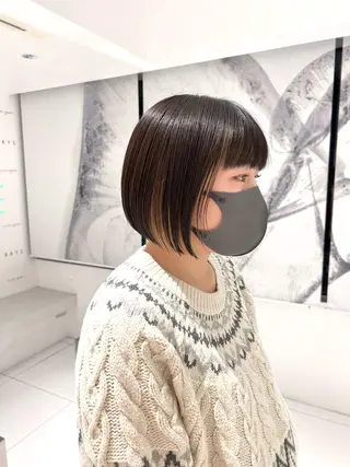 ショート カラー メンズカット /パーマ🍀田畑玖音のヘアスタイル