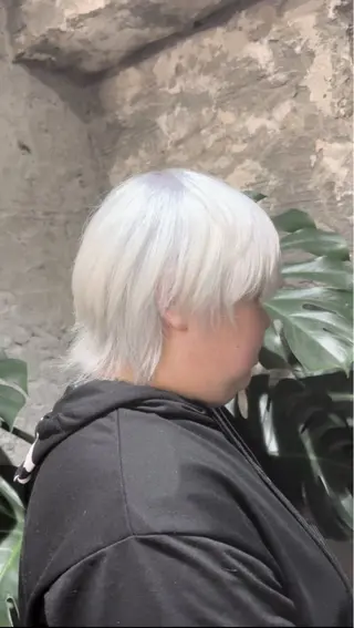 ショート カラー メンズ ハイトーン特化🌟 カワシマシュンスケのヘアスタイル