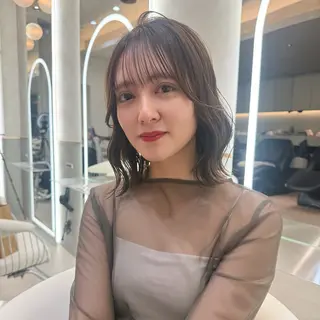 ショート ボブ・韓国レイヤー・ くびれボブ・内藤康太のヘアスタイル