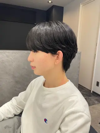 ショート メンズ men'scut募集 /艶カラー/上杉健太のヘアスタイル