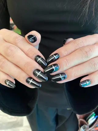 ネイル カンナ【Y2Kネイル /コーンロウ】のネイルデザイン