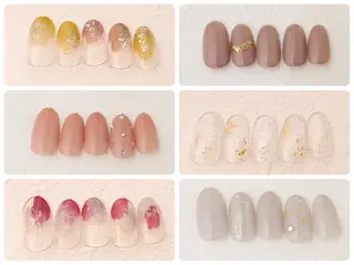 ネイル クレアラルーチェ京橋店所属・よしの りえのネイルデザイン