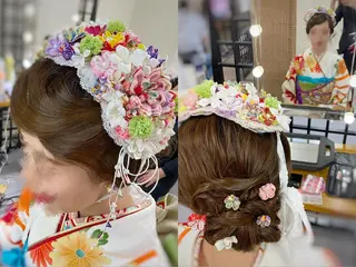 ロング ヘアアレンジ fots. 愛美のエステ・リラクイメージ