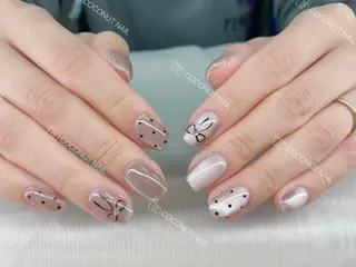 ネイル 神田 ココナッツのネイルデザイン