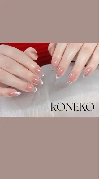 ネイル コネコネイルサロン モデル用のネイルデザイン