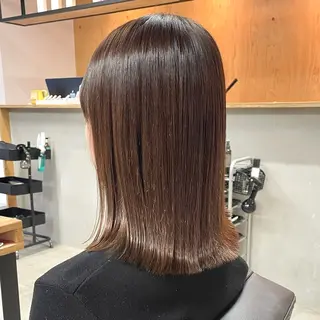 ミディアム note所属・韓国風/レイヤー/ note アヤナのヘアスタイル