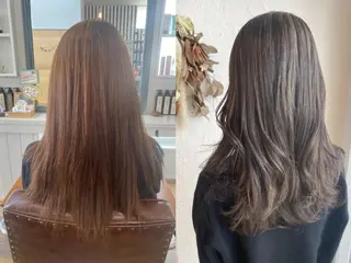 ロング カラー パーマ ヘアアレンジ メンズ キッズ 美容室 ソンリエのヘアスタイル