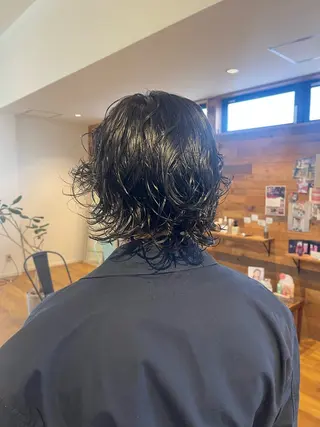 ショート パーマ 中村 彩奈のヘアスタイル