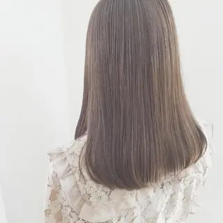 セミロング カラー レイヤーカット/ ウルフカット/大橋 のヘアスタイル