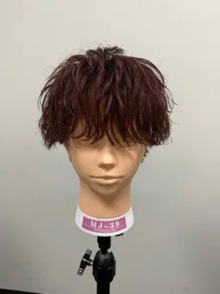 パーマ ⭐️曲がる縮毛矯正 パーマモデル募集中のヘアスタイル