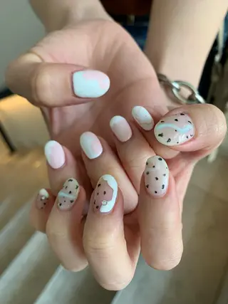 ネイル 【韓国ヘア・ネイル】 HINATA🍒のネイルデザイン