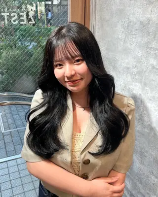 ロング カラー レイヤースタイル COCORO 🎀のヘアスタイル