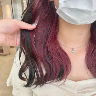 セミロング カラー 🍒KIKUCHI KANAE🍒のヘアスタイル