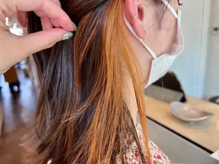 セミロング カラー HairRoom辻堂 Yuyama🕊のヘアスタイル