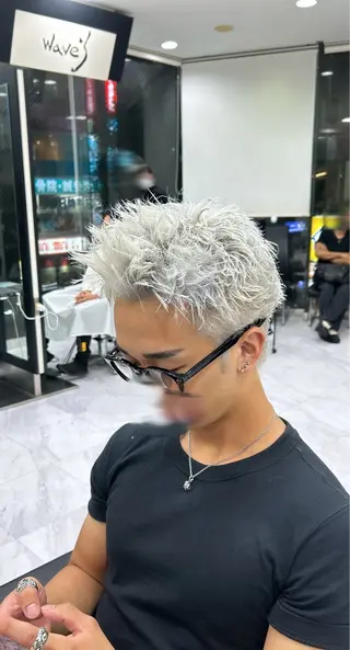 ショート カラー メンズ 🫧💞モテ艶カラー 瀧田 菜々花🦄🫧のヘアスタイル